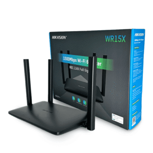Router Inalámbrico Hikvision DS-3WR15X Dual Band Wi-Fi 6 1500 Mbps