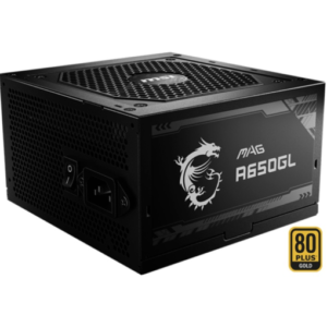 Fuente Msi Mag A650gl 650w 80 Plus Gold Full Modular Black
